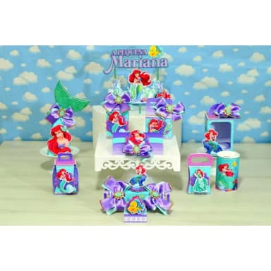 Kit 30 Lembrancinhas - Ariel