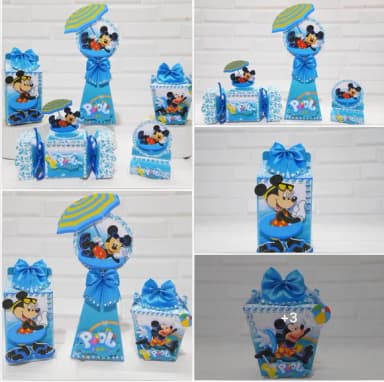 Arquivo de Corte Mickey Pool Party 31