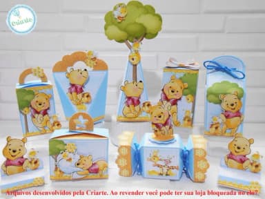 Arquivo de Corte Ursinho Pooh 20
