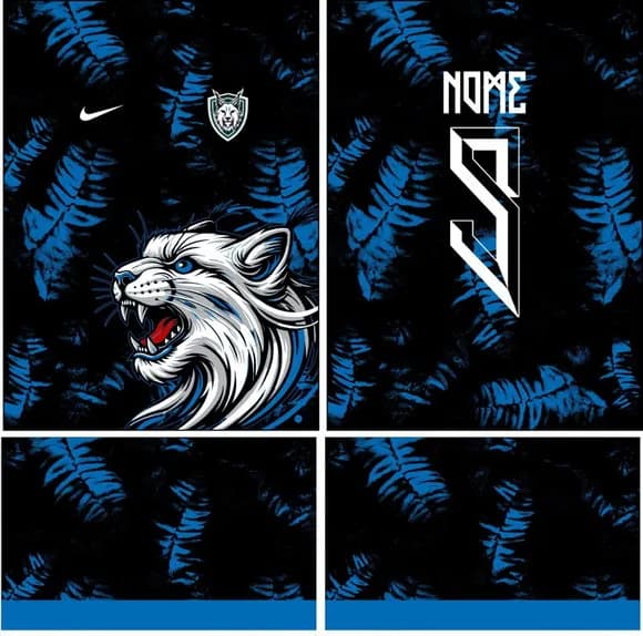 Arte Vetor Camisa Interclasse Lince Mod-435