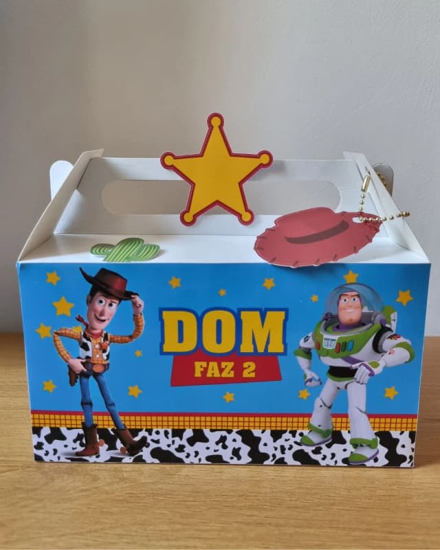 Caixa Maleta Lembrancinha Toy Story