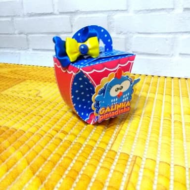 Kit 60 Lembrancinhas Galinha Pintadinha