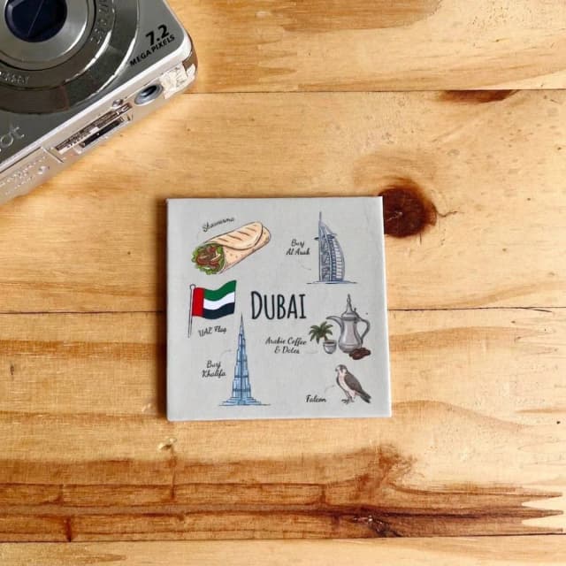 Imã Decorativo Lembrança - Dubai