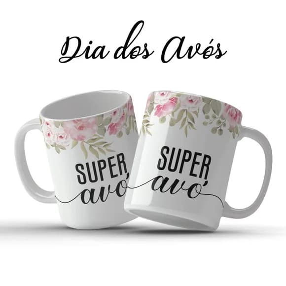 Caneca Presente Super Avó