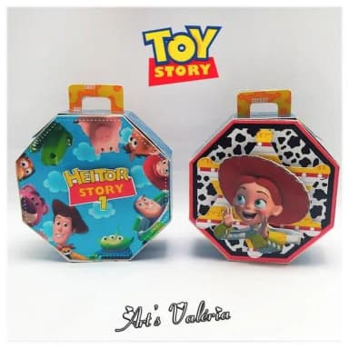 Caixa Oitavada da Jessie do Toy Story