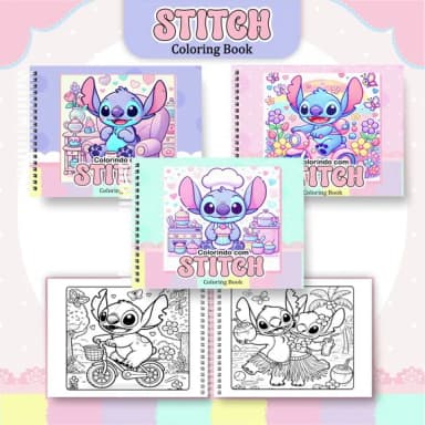 Arquivo Livro de Colorir Stitch 01
