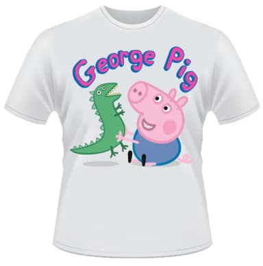 Camiseta G-e-o-r-g-e Pig