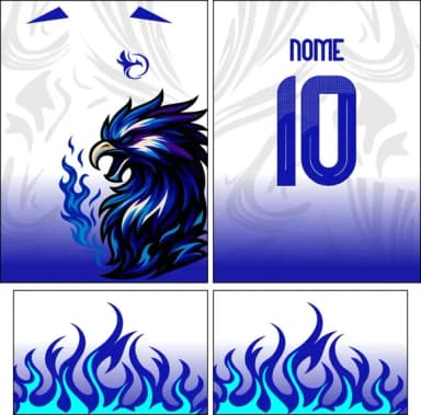 Arte Vetor Camisa Interclasse Fenix Mod-773