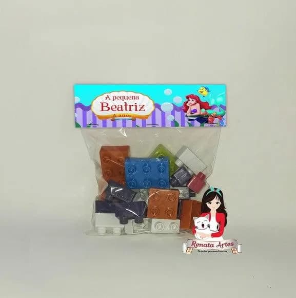 Blocos de Montar Personalizado Ariel