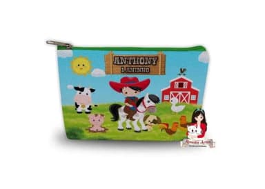 Necessaire Personalizada Fazendinha