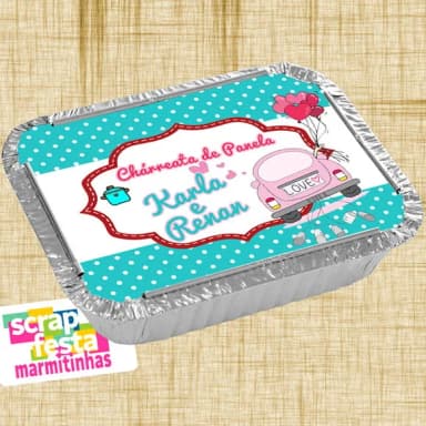 Marmitinha Personalizadas Festa Chá de Panela Chárreata