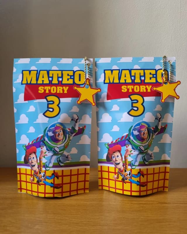 Saquinho Zip Lock 12x20 Lembrancinha Toy Story