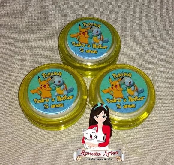 Ioiô Personalizado Tema Pokémon