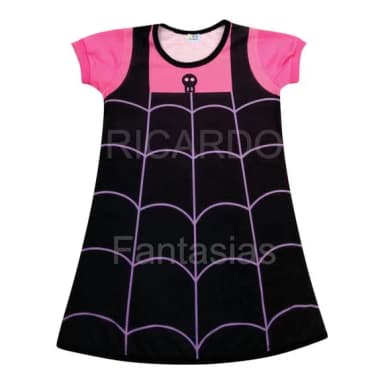 Vestido Infantil Vampira