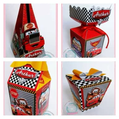 Kit 60 Lembrancinhas Carros