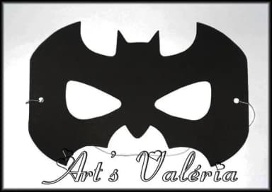 Máscara Turma do Batman