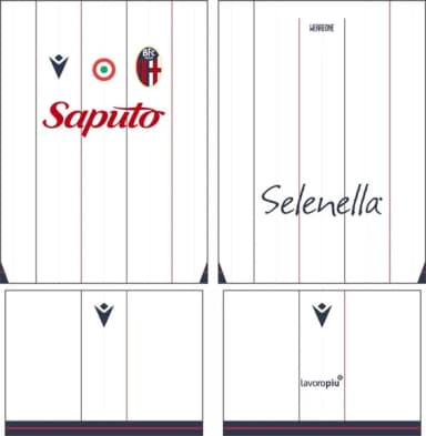 Arte Vetor Camisa Bologna Visita 2025-2026