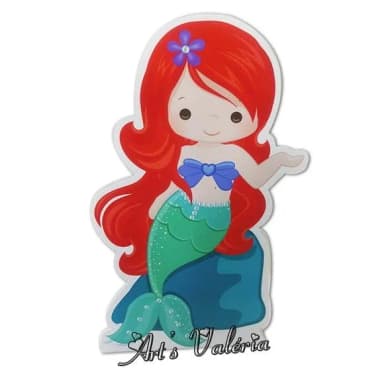 Display de Mesa Pequena Sereia Cute