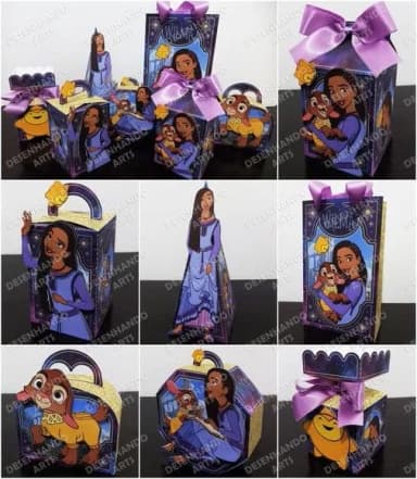 Caixa para Doces Wish: o Poder dos Desejos - Cada