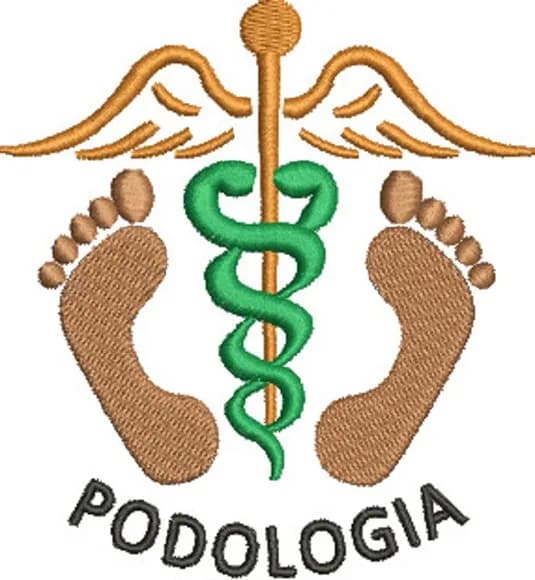 Matriz de Bordado Simbolo Podologia
