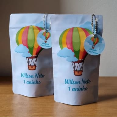 Saquinho Zip Lock 10x17 Lembrancinha Maternidade