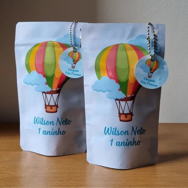 Saquinho Zip Lock 10x17 Lembrancinha Maternidade