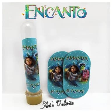 Adesivo para Tubete Encanto