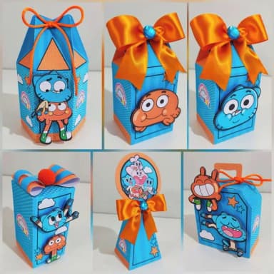 Kit 30 Lembrancinhas Gumball