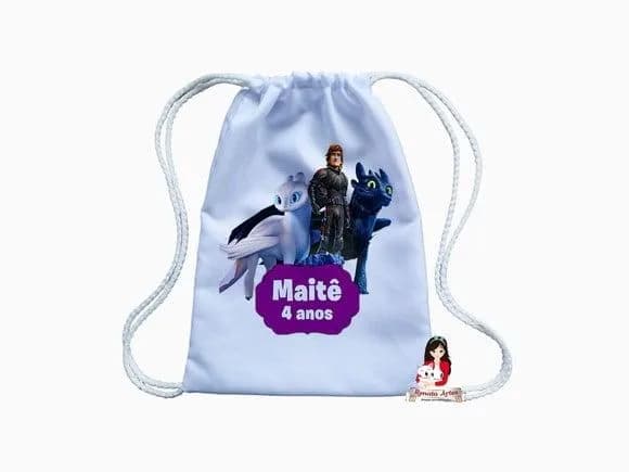 Mochila G Como Treinar o Seu Dragão