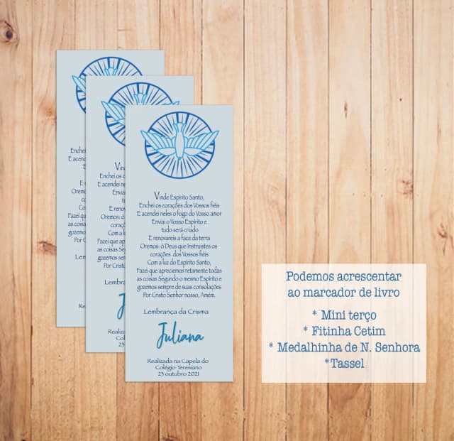 Marcador página de crisma