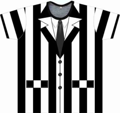 Camiseta infantil Terno Listrado – Fantasia Temática Ricardo Fantasias