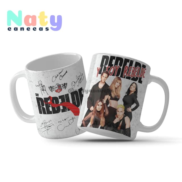 Caneca Personalizada  RBD