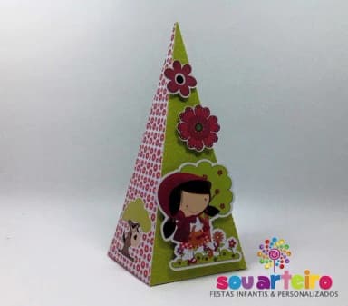 Kit 30 Lembrancinha Chapeuzinho Vermelho