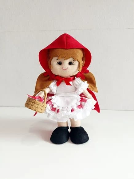 Boneca Personalizada Chapeuzinho Vermelho