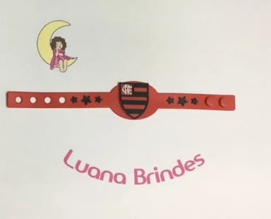 Pulseiras de Time Emborrachada Pacote com 3 Unidades