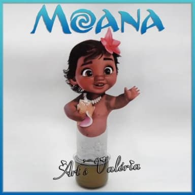 Mini Tubete Moana Baby Com Saia