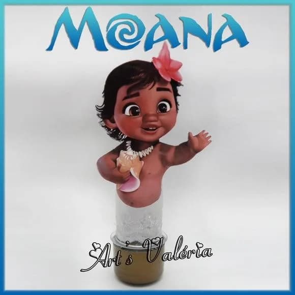 Mini Tubete Moana Baby Com Saia