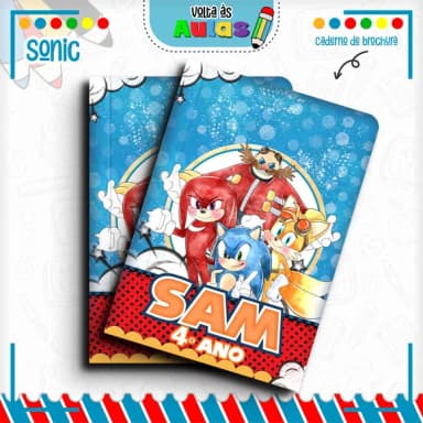 Caderno Brochurão Personalizado