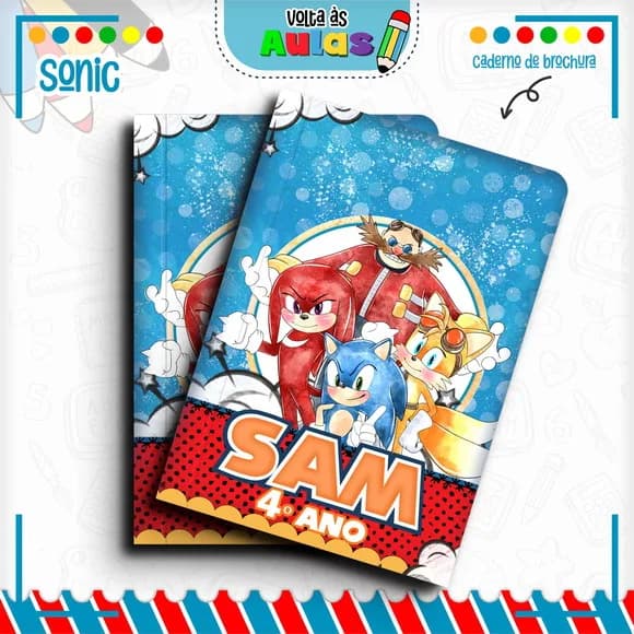 Caderno Brochurão Personalizado