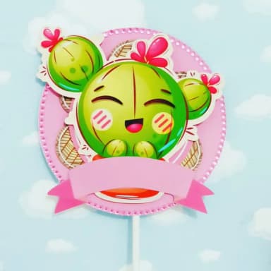 Topo de Bolo Personalizado