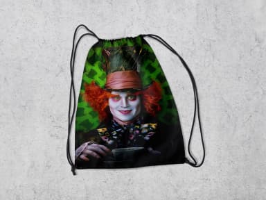 Mochilinha Personalizadada Chapeleiro Maluco