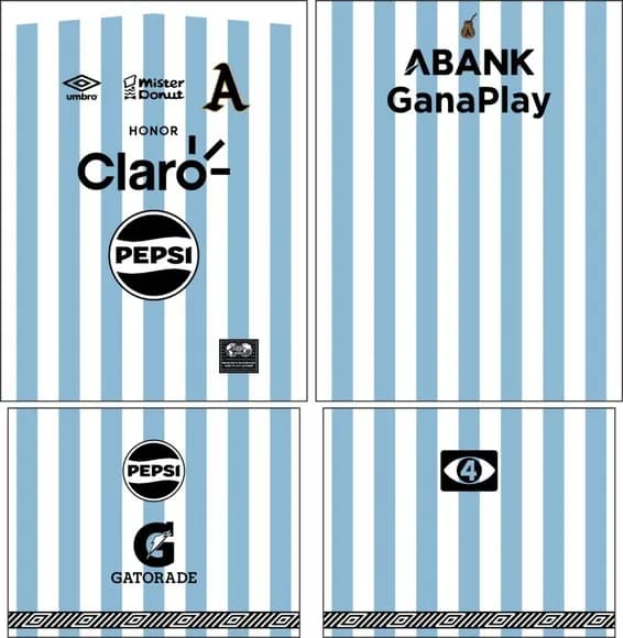 Arte Vetor Camisa Alianza Fc Tercera 2025-2026