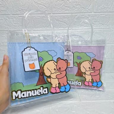 Sacola Pvc Transparente - Bobbie Goods