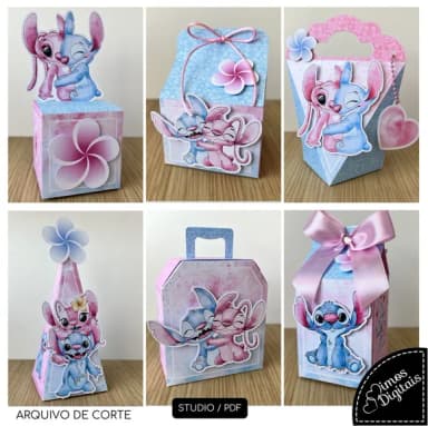 Kit 30 Lembrancinhas Stitch