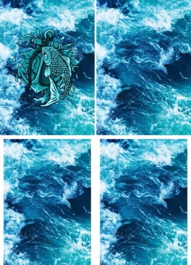 Arte Estampa Camisa Pesca-mod-0244
