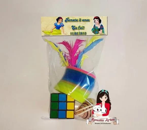 Kit Brinquedos Retrô Tema Branca de Neve 2