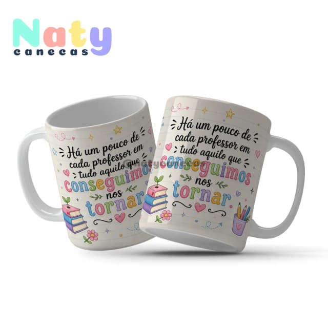 Canecas para o Dia dos Professores  Um presente cheio de carinho