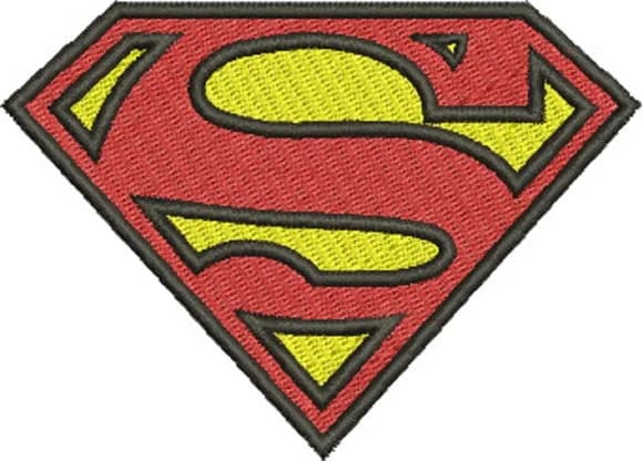 Matriz de Bordado Símbolo Superman