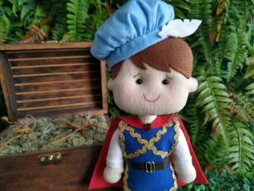Príncipe da Branca de Neve em Feltro