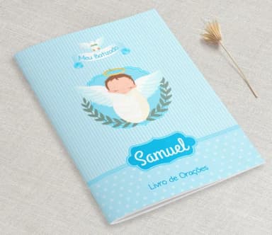 Livrinho De Orações Para Batizado -anjinho Baby